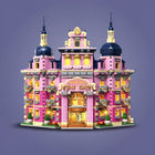 Pinkspire Estate House Building Set | 1815PCS Villa with Lights | ToyIvia