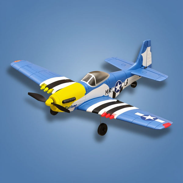 P51 Mustang RC Fighter - 4CH 2.4G Remote Control Airplane (BM26)