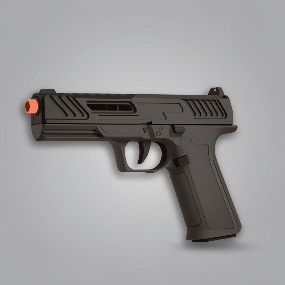 MR920 Upgraded Soft Bullet Handgun | Continuous Fire & Empty Hanging | Toylvia