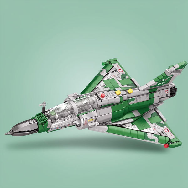 Mirage 2000 Fighter Jet Building Set | 1012PCS Military Plane | ToyIvia