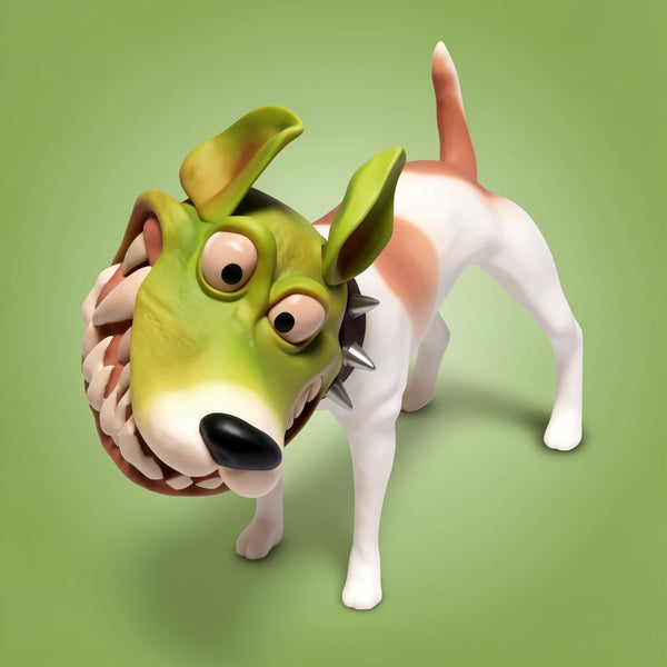 Mask Dog 7cm Action Figure PVC Collectible Desk Ornament | Toylvia™