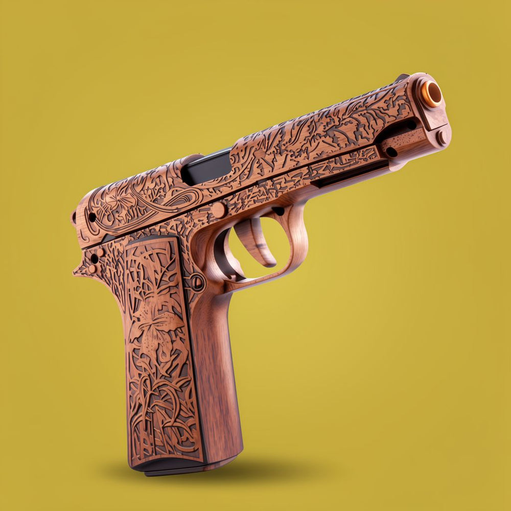 M1911 Pistol Shell Throwing Toy Gun - Continuous Firing Blowback