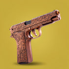 M1911 Pistol Shell Throwing Toy Gun - Continuous Firing Blowback