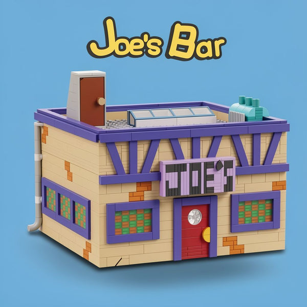 Joe's Bar Building Blocks Set - 1748PCS Movie Modular Architecture