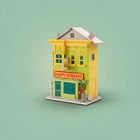 Happy Burger Shop Building Blocks | 1222PCS MOC Street View | Toylvia