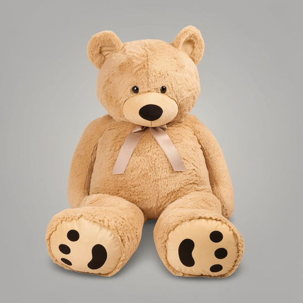Giant 5Ft Teddy Bear Stuffed Animal | Cuddly Big Bear Plush | Toylvia