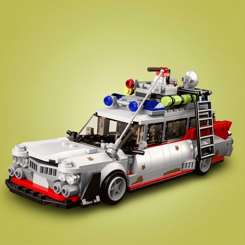 Ghost Car Model Building Blocks - Busters Movie Creative Vehicle