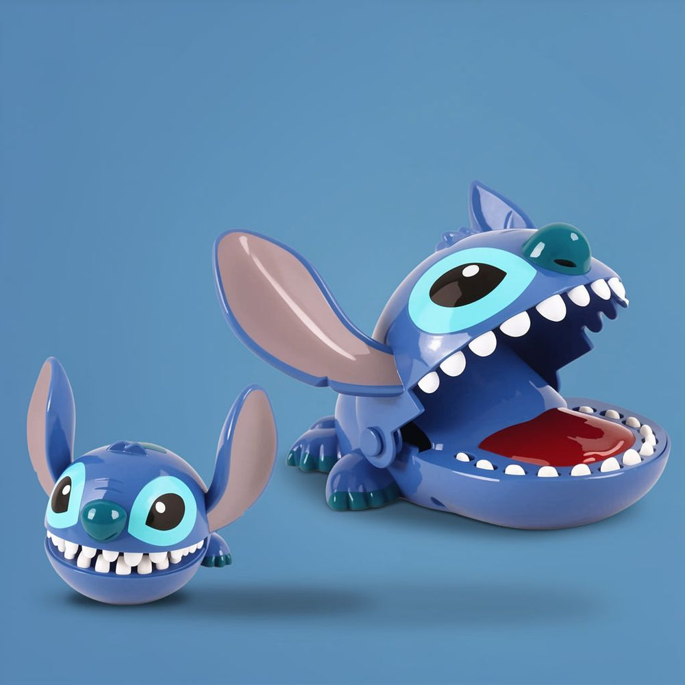 Funny Bite Finger Dentist Game Toy - Cartoon Monster Push Teeth Game (16cm)