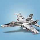 F-18 Strike Fighter Building Set | 1387PCS Military Jet Model | Toylvia