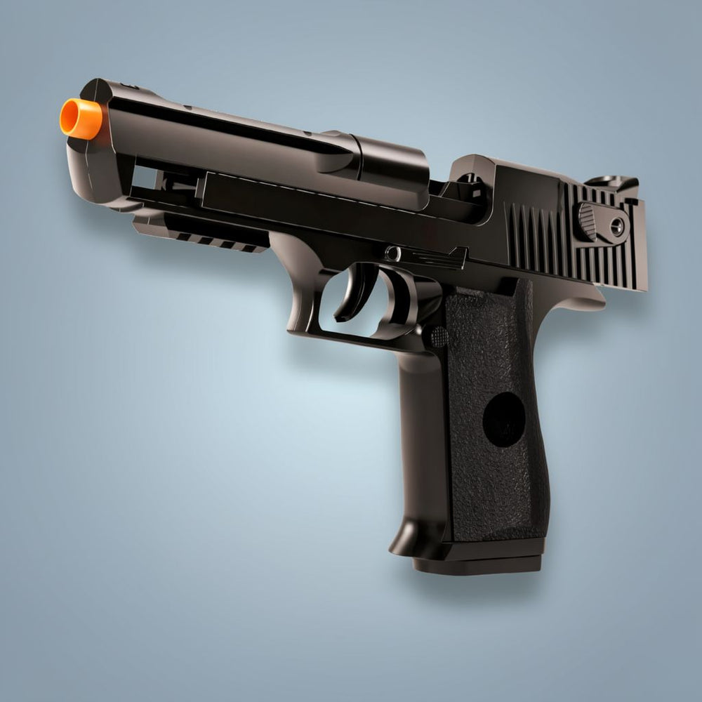 Desert Eagle Soft Bullet Toy Pistol with Shell Ejection & Pull-Back Action | Toylvia™