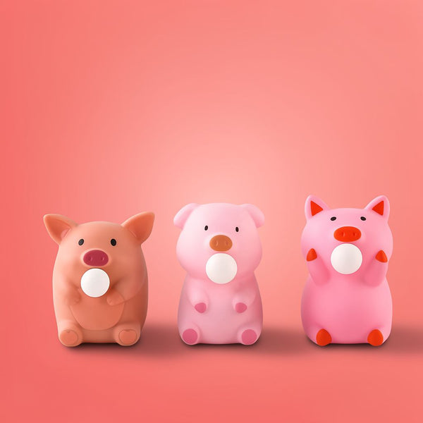 Cute Pig Squishy Fidget Toy - Stress Relief Squeeze for Kids & Adults
