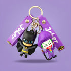 Creative Cartoon Villain & Hero Keychain - Dripping Style Bag & Car Charm | Toylvia™
