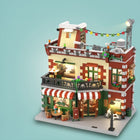 City Coffee House Building Set | 1589PCS Cafe with Stage Lights | ToyIvia