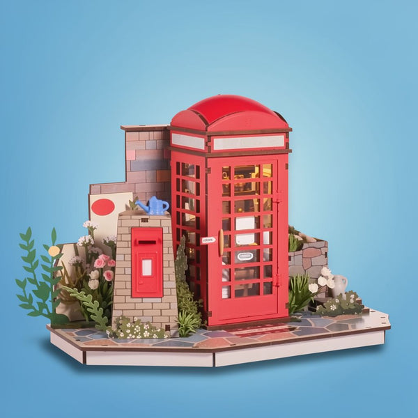 Cherry Blossom Book Stand 3D Wooden Puzzle | 116PCS Mini Model | ToyIvia