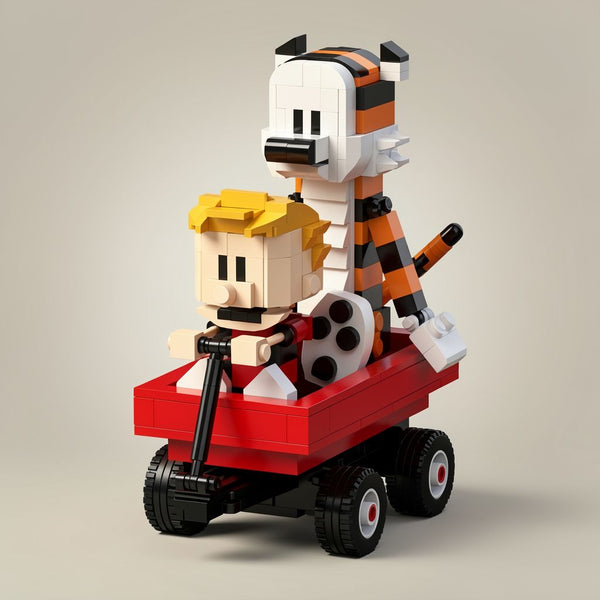 Calvin and Hobbes Transmogrifier Adventure - 358pcs Brick Building Kit
