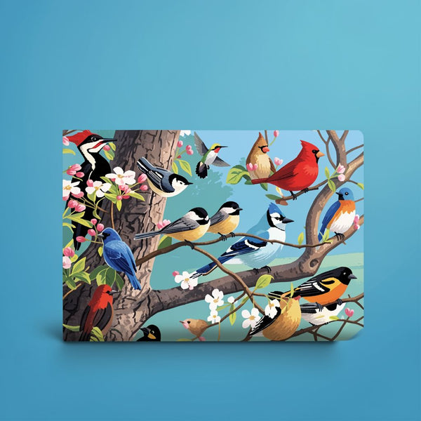Bird Flock Wooden Jigsaw Puzzle Art - Unique Animal Pieces | Creative DIY Gift