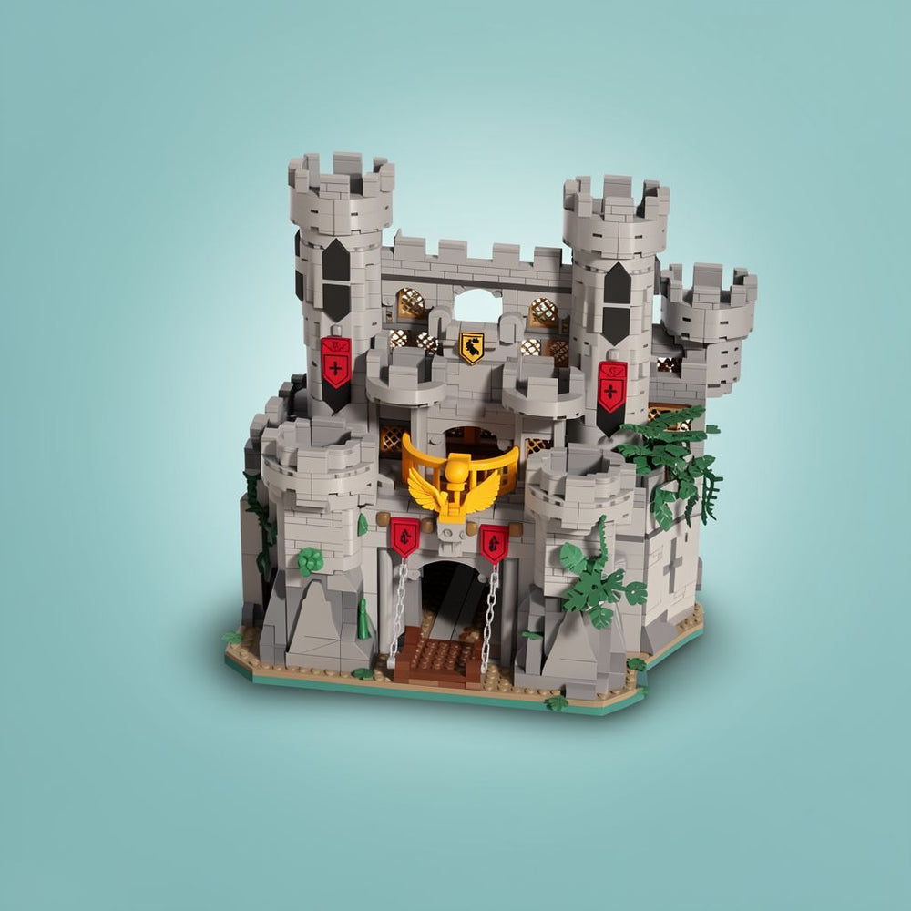 2484PCS Sword of Holy Spirit Castle Medieval Modular Building Blocks Set