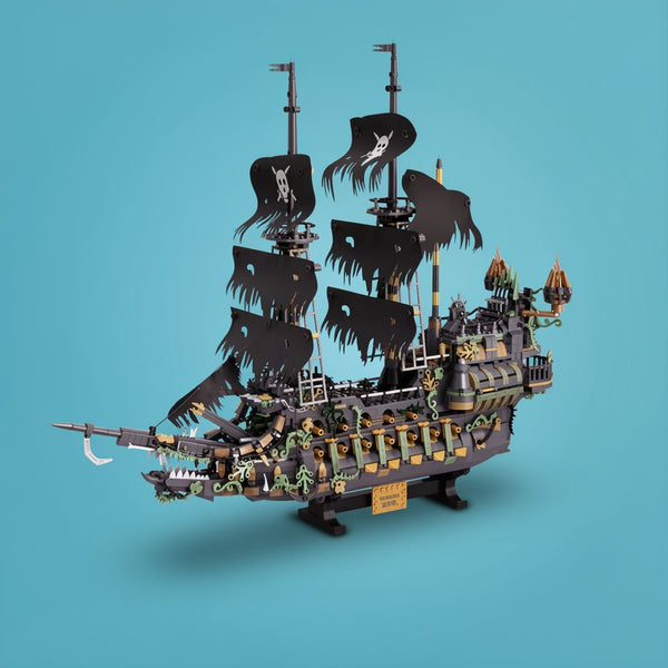 2434PCS Flying Dutchman Pirate Ship - Model Building Blocks Toy