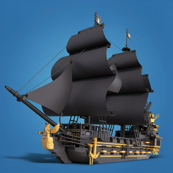 2076PCS Pirate Ship MOC Building Blocks - Premium Assembly Model Boat | Creative Display Ornament Gift