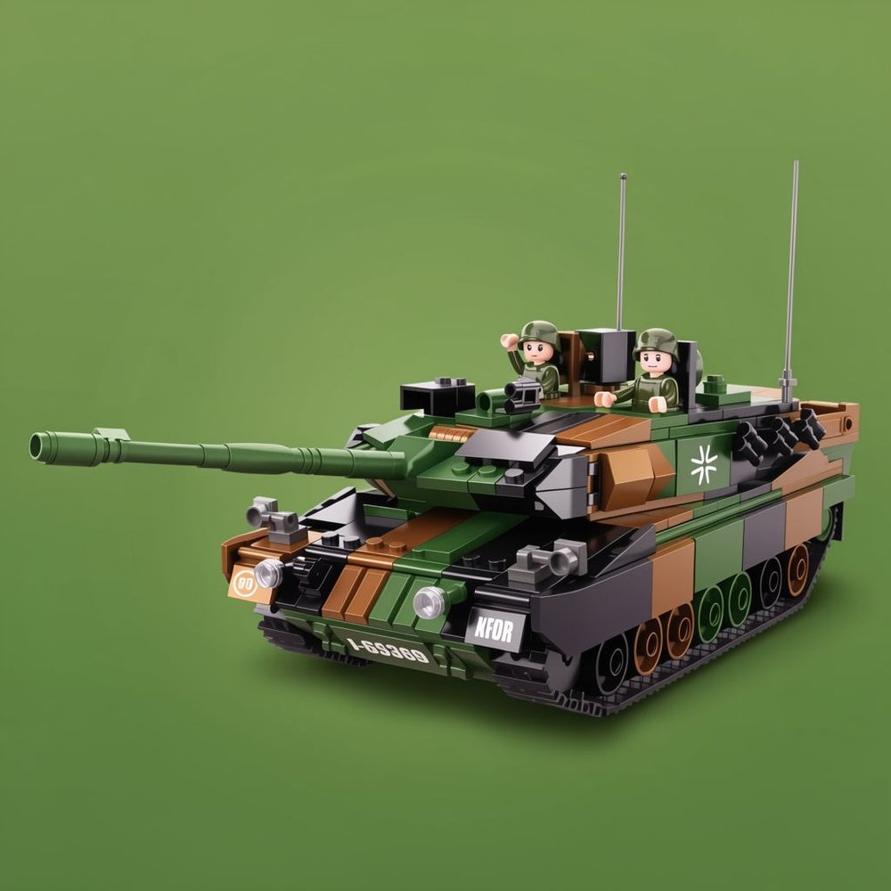 766PCS Leopard 2A5 Main Battle Tank Military Building Blocks Model