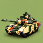 758PCS SLUBAN T90MS Main Battle Tank Military Building Blocks Model
