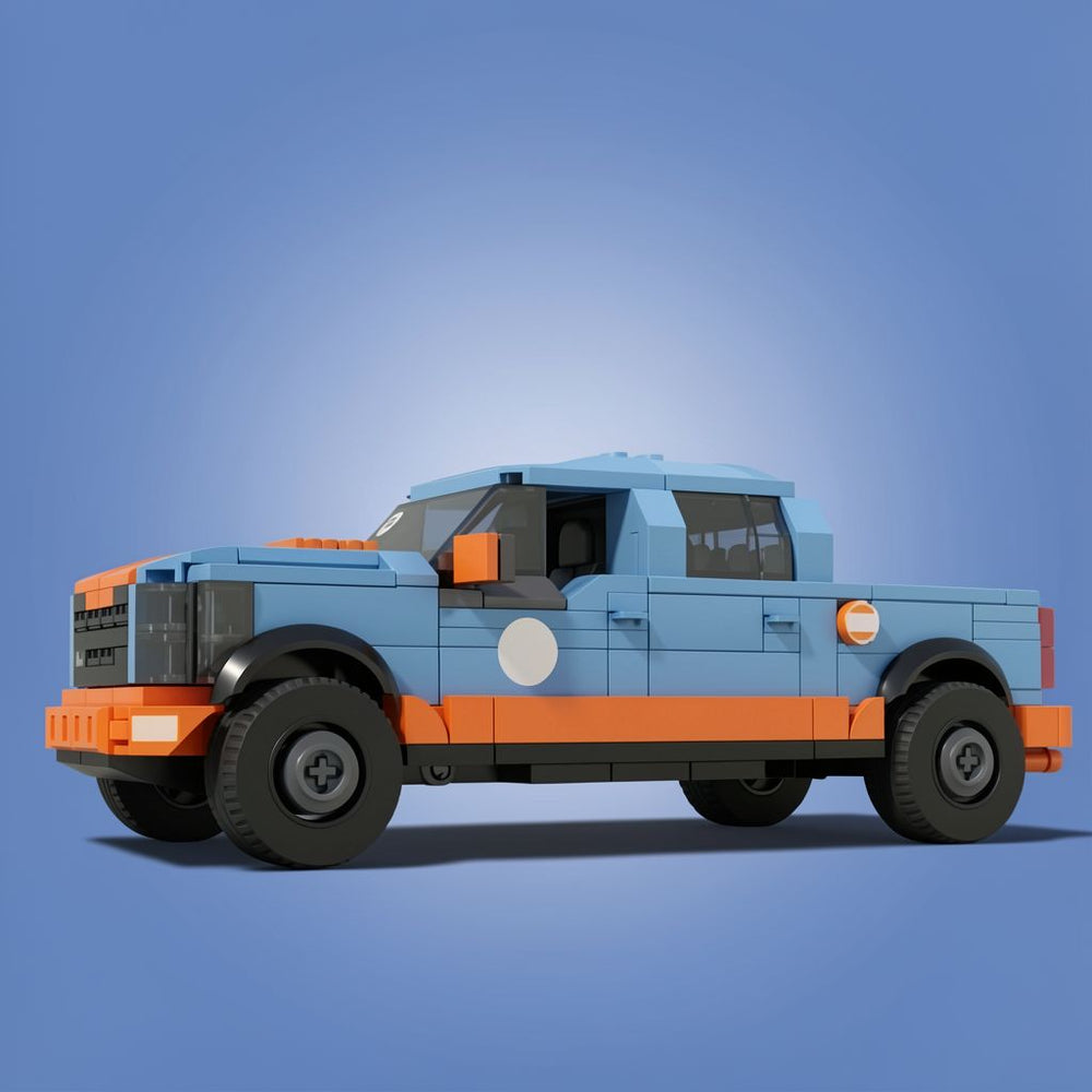 457PCS Pickup Truck Building Blocks with Travel Trailer - Toylvia™