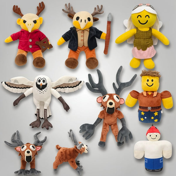 99 Nights In The Forest™ Deer Plush Toy - Soft Stuffed Animal | Christmas & Birthday Gift