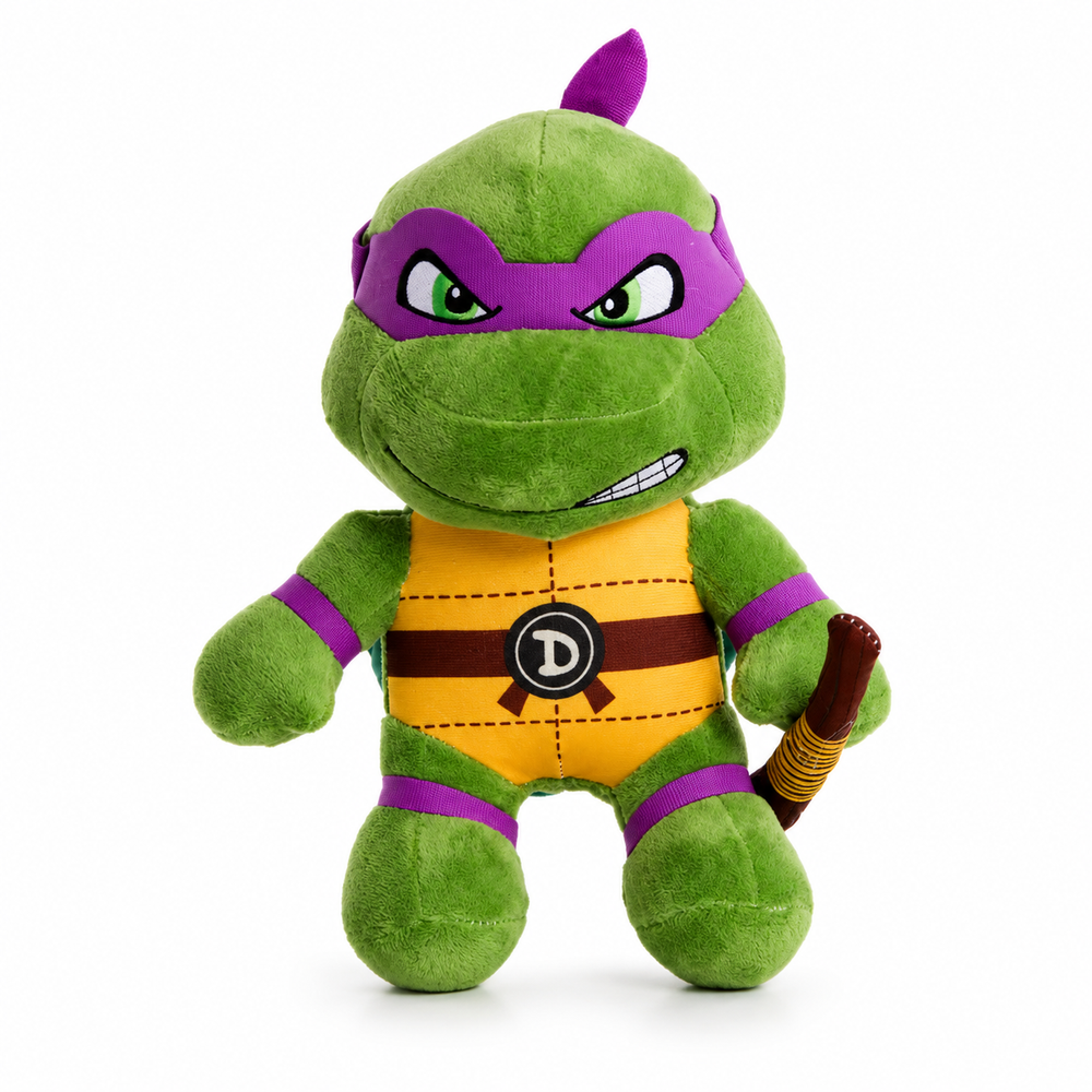Donatello Ninja Turtle Plush Toy – 25cm Soft Stuffed Character Doll