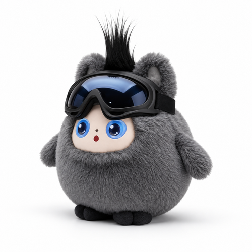 Gray, Goggles (Aero) — left three-quarter studio photo