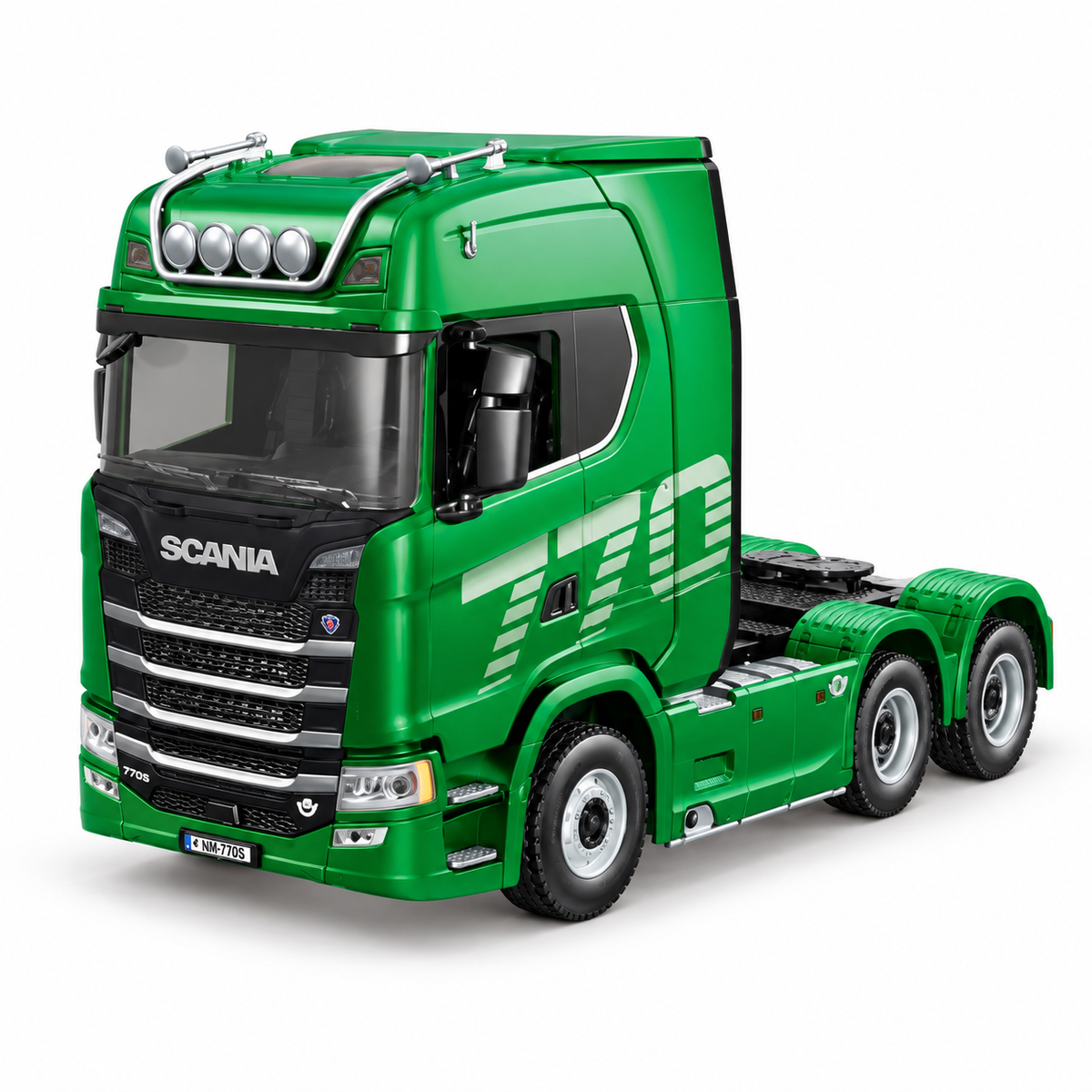 HUINA 1/18 RC Scania Tractor | 19CH Alloy Engineering Truck