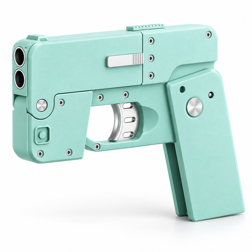 IC380 Folding Phone Deformation Soft Bullet Toy Gun (Shell Ejection) - alternate view