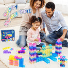 40-Piece Squishy Jelly Building Blocks Sensory Toy Set