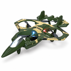 K500 Max Green RC EPP Foam Stunt Glider three-quarter left studio image