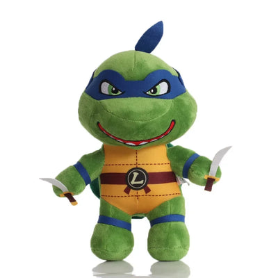 Leonardo Ninja Turtle Plush Toy – 25cm Soft Stuffed Character Doll