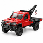 MN82T Red LC79 RC truck left three-quarter studio image