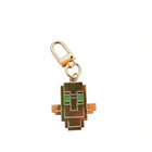 Minecraft Totem of Undying Metal Keychain – Game Inspired Gold Pendant