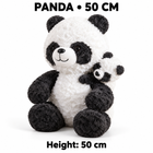 Animal plush toy, Panda / 50cm size studio image