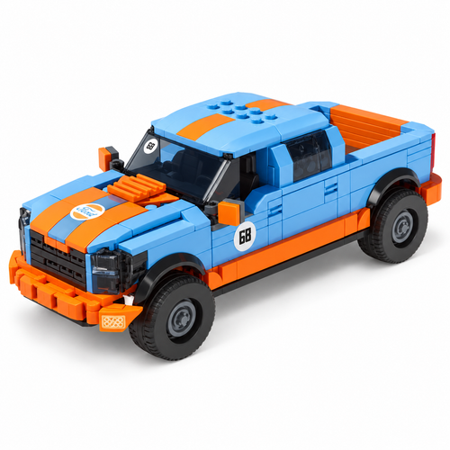 Pickup Truck — left three-quarter studio photo