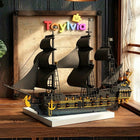 2076PCS Pirate Ship MOC Building Blocks - Premium Assembly Model Boat | Creative Display Ornament Gift