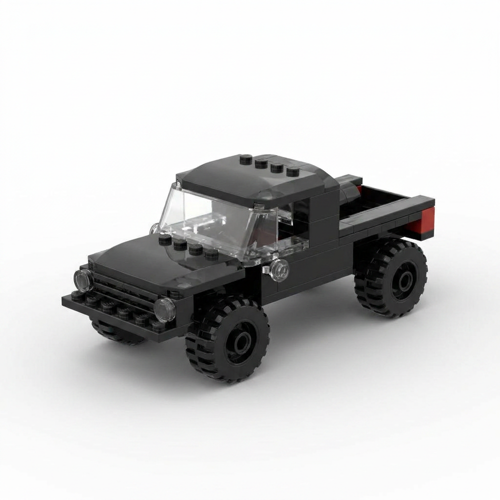 85PCS Pickup Truck Brick Building Blocks - DIY Construction Toy