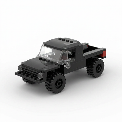 85PCS Pickup Truck Brick Building Blocks - DIY Construction Toy