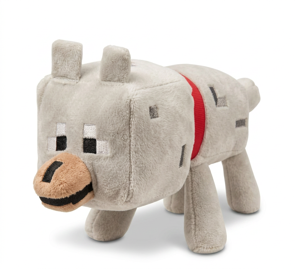 20cm Game Wolf Plush Toy | Soft Stuffed Animal Doll | Toylvia