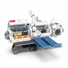 City Space Station Building Set 895 Pieces Kids STEM Projects Science Building Block Toys
