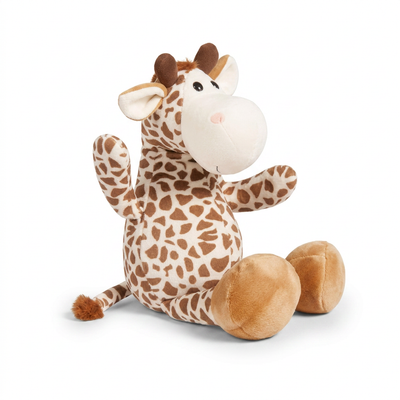12" Giraffe & Baby Deer Plush Toys | Kawaii Animal Gifts | Toylvia