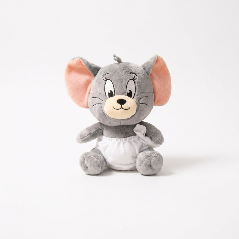 18cm Tuffy Tom & Jerry Plush Toy Cute Tom Cat Mouse Pillow Doll