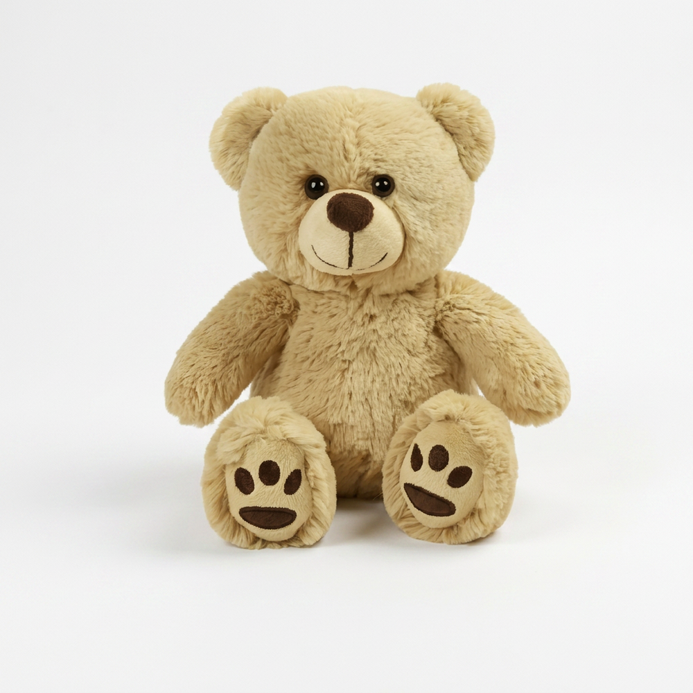 8'' Classic Brown Teddy Bear | Soft Plush Baby & Toddler Gift | Toylvia