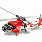 HH-60J Black Hawk Helicopter Building Set | 1093PCS Military Model | ToyIvia