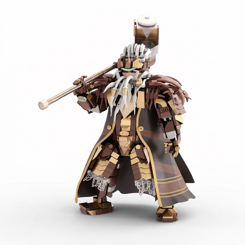 1238pc Dwarf King Warrior Bricks - Classic Movie Ornament Gift Set