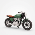 Classic 1:8 Super Motorbike Building Bricks Set - 600+pcs City Racer