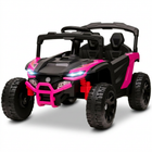 12V Kids Ride-On Pink UTV | Battery Powered Electric Truck | ToyIvia